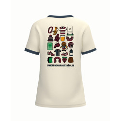 T-SHIRT CONTRASTÉ FEMME - UBB