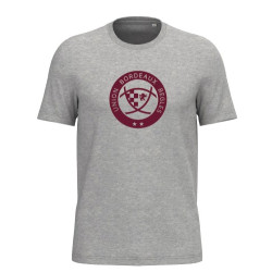 T-SHIRT GRIS LOGO 2 ETOILES...