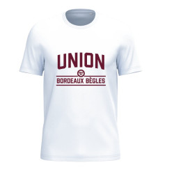 T-SHIRT BLANC UNION - UBB