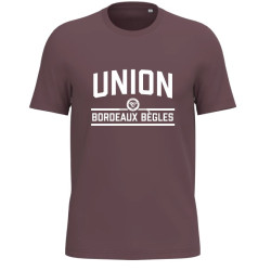 T-SHIRT BORDEAUX UNION - UBB