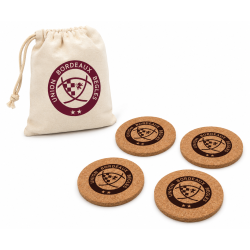 SET DE 4 SOUS-VERRES EN...