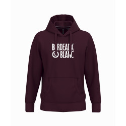 SWEAT CAPUCHE BORDEAUX &...
