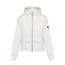 VESTE CAPUCHE IVOIRE FEMME...