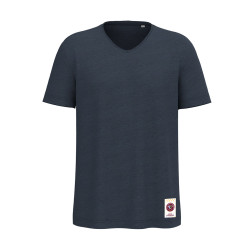 T-SHIRT SLUB NAVY 20 ANS - UBB