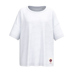 T-SHIRT FEMME SLUB BLANC 20...